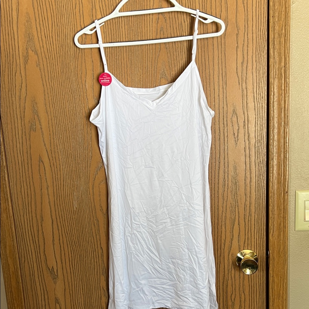 Vanity Fair Adjusting White Slip